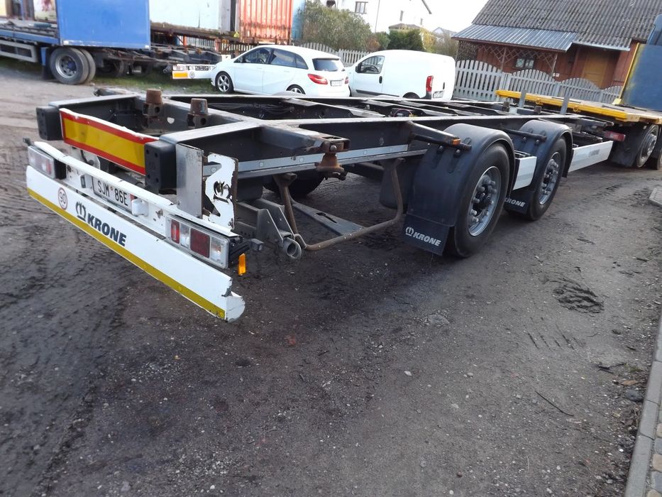 Krone przyczepa tandem bdf 2018r bdb  pod wszystkie zabudowy (nie wecon)