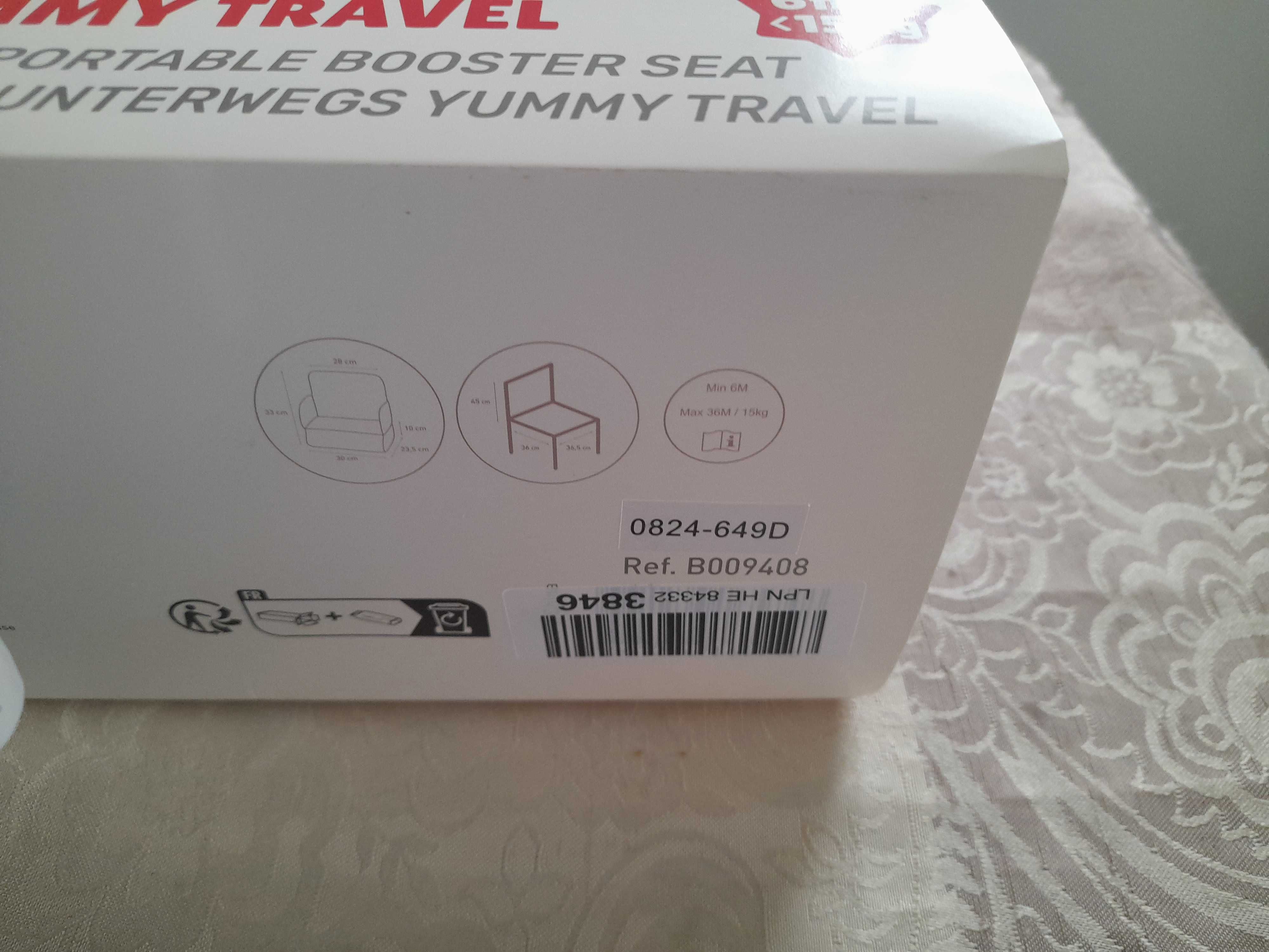 Krzesełko do karmienia Badabulle torba podróżna 2w1 składane podręczne