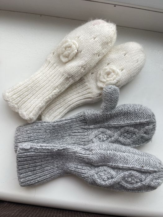 Детские варежки 1 год