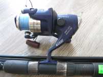 Wędka karpiowa Jaxon Arcadia III carp kołowrotek Jaxon Harmony 300