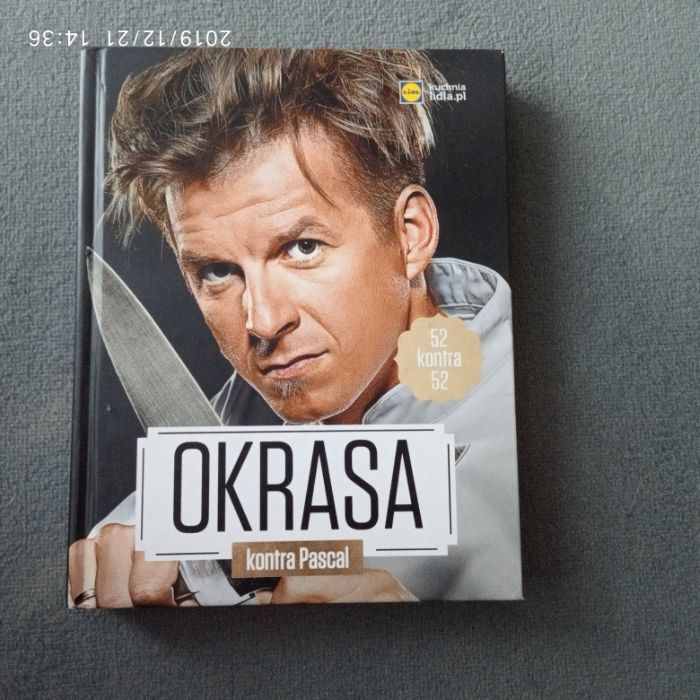 Książka kucharska przepisy Pascal i Okrasa
