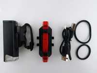 Kit luzes para bicicleta