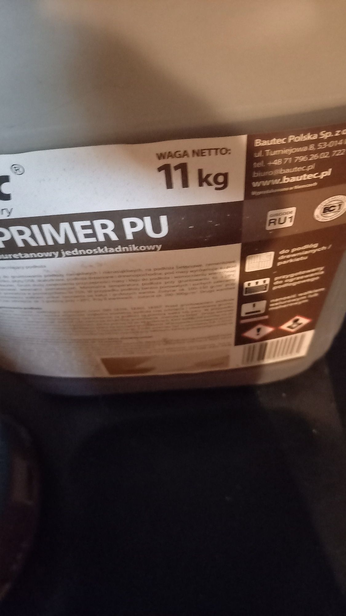 Grunt do podłóg betonu bautec tec primer pu Poliuretanowy