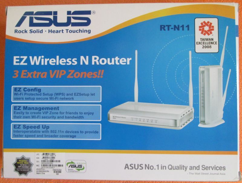 ASUS RT-N11 - Bezprzewodowy router EZ Wireless N