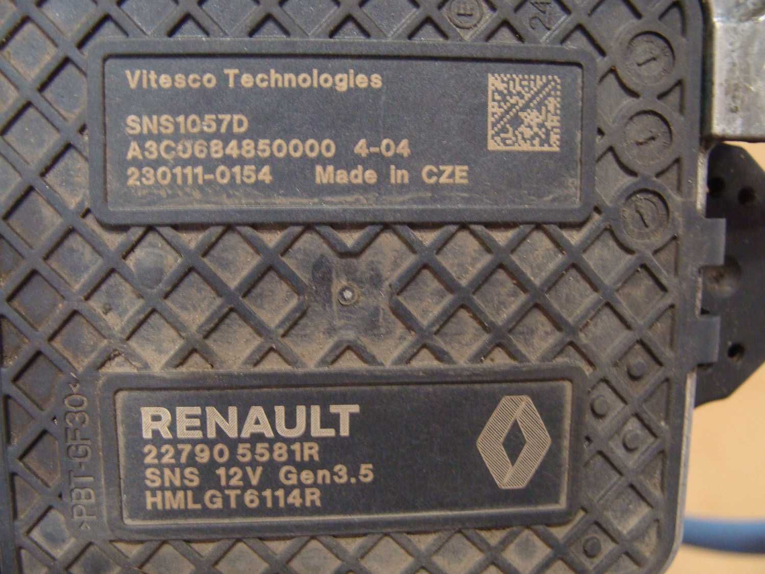 Czujnik tlenku tlenków azotu sonda NOx Renault Master 3 III 4 IV ORYG