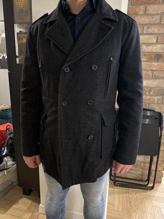 Płaszcz ciemny męski rozm M Diverse