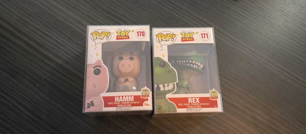 Pop funko Rex + hamm verdadeiros