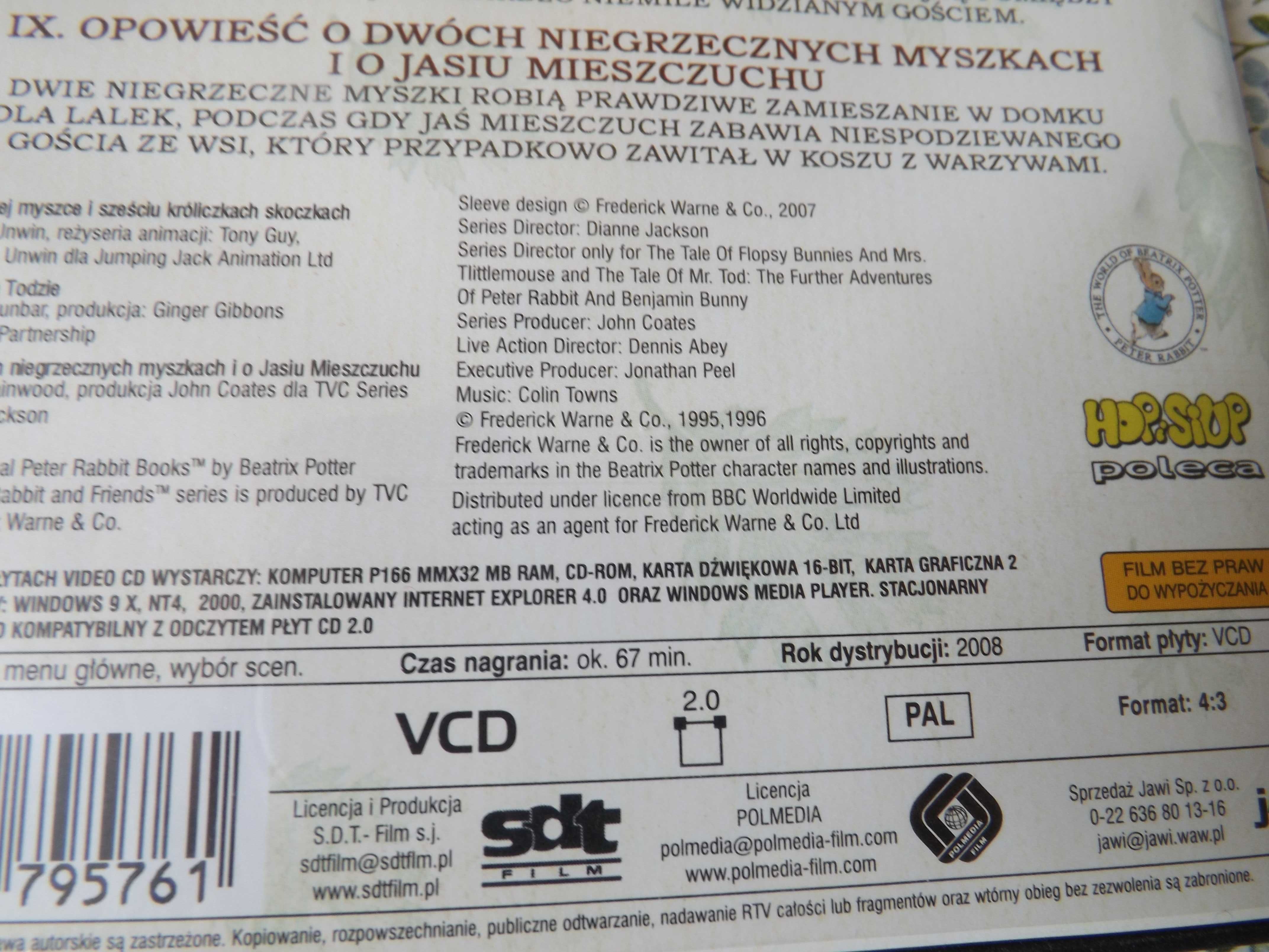 Świat królika Piotrusia i jego przyjaciół  9 opowieści film bajka