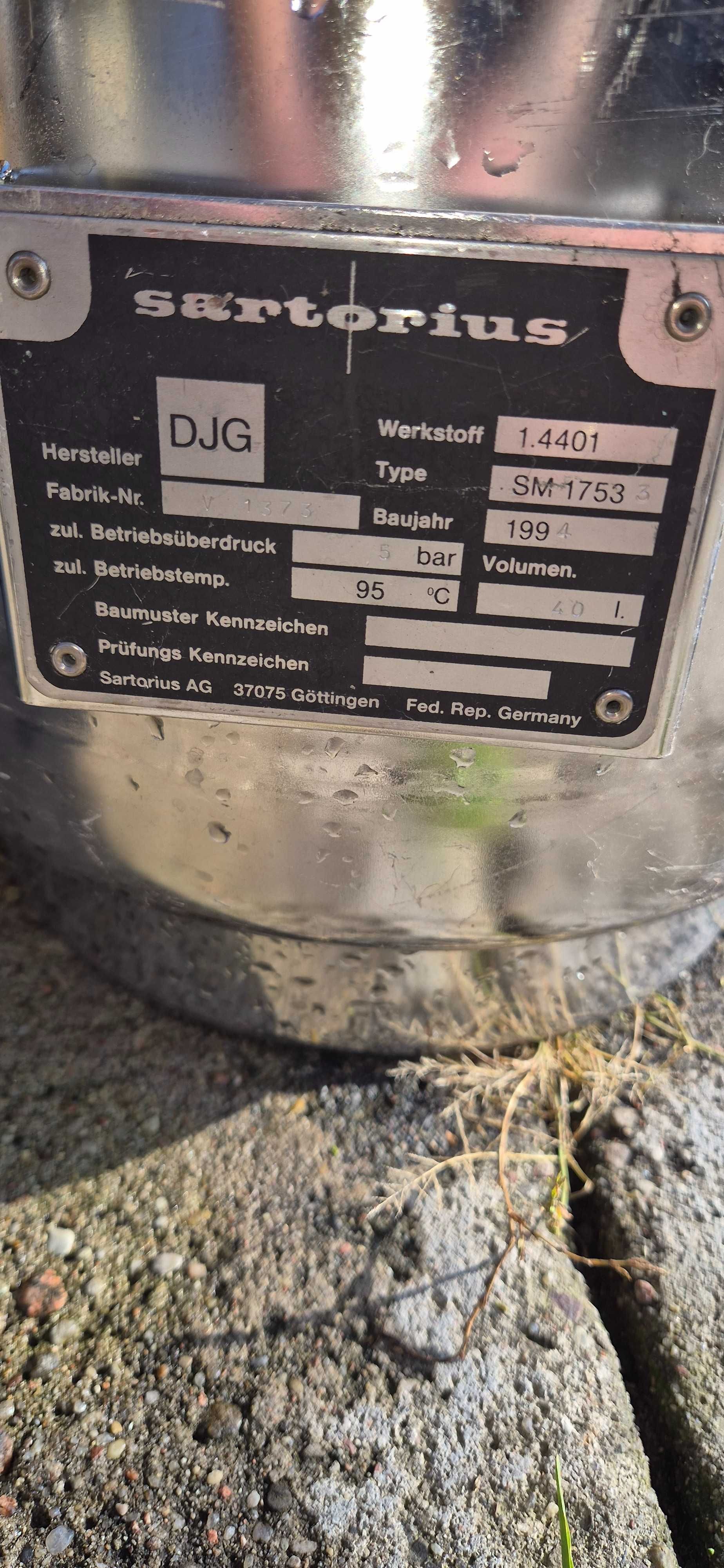 Tank na piwo do własnego napełniania 40l