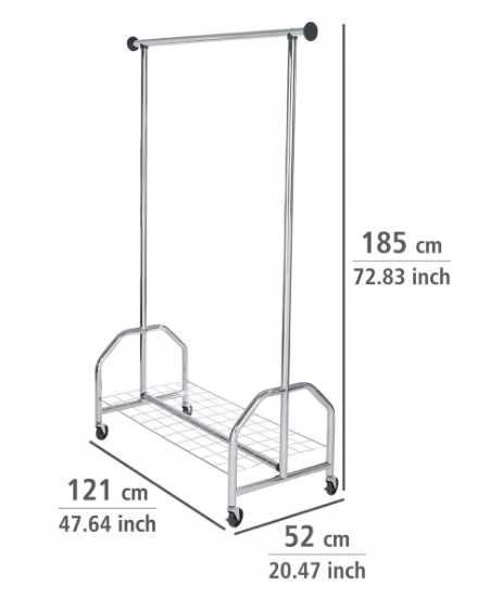 Wieszak stojący metal Wenko metal