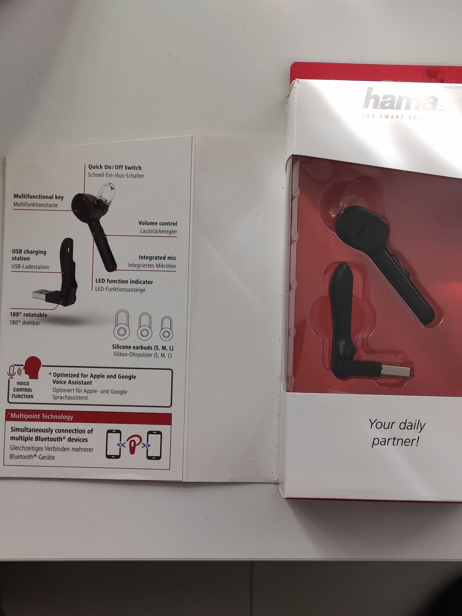 Słuchawka Bluetooth Hama