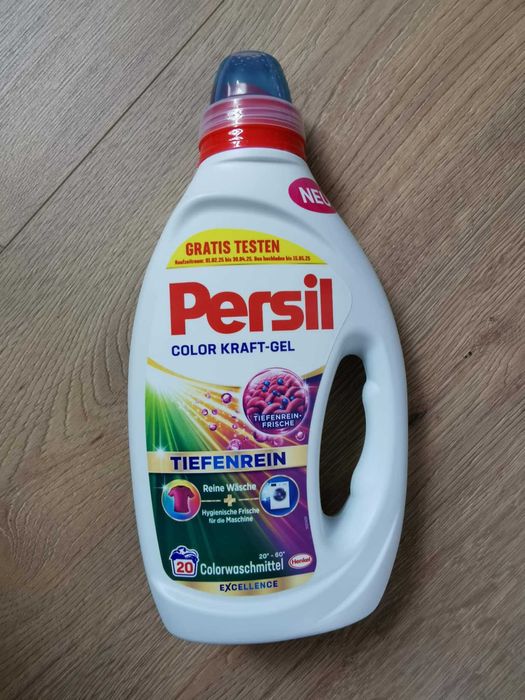 Nowy Persil Color Kraft Gel z Niemiec 20 prań płyn do prania