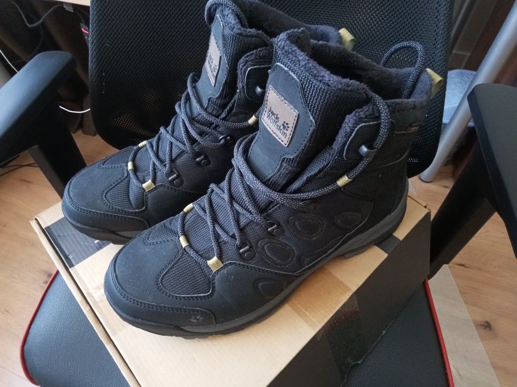 Черевики зимові jack wolfskin cold terrain texapore mid m