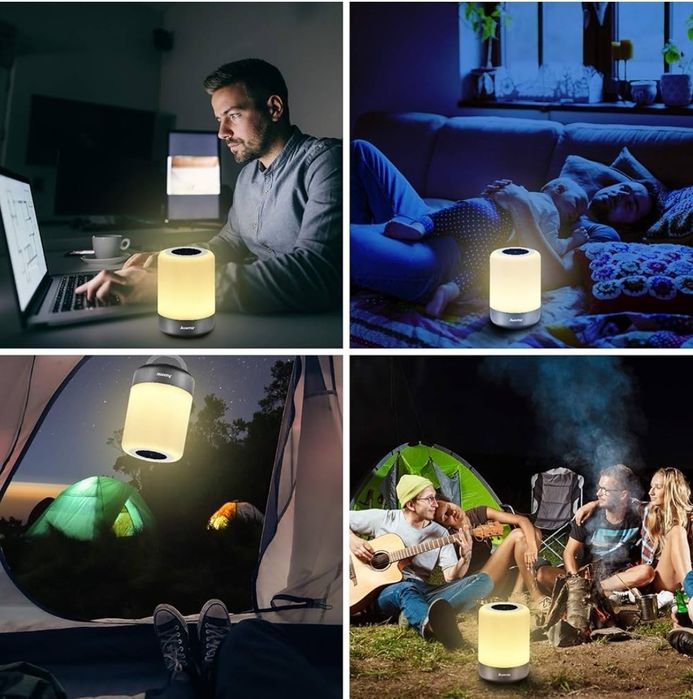 Lampka Nocna RGB S450 – 8 Kolorów + Funkcja Timera