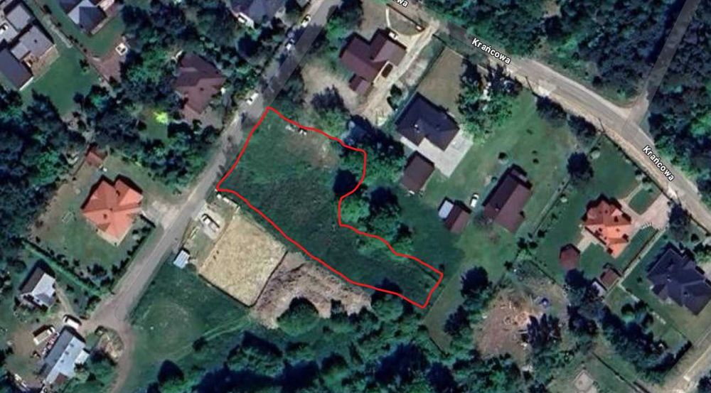 Działka budowlana Radonie 2068m2