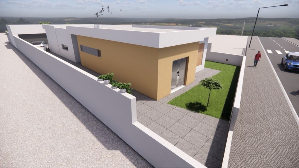 Moradia Térrea T3 - suite, jardim, garagem, zona exterior