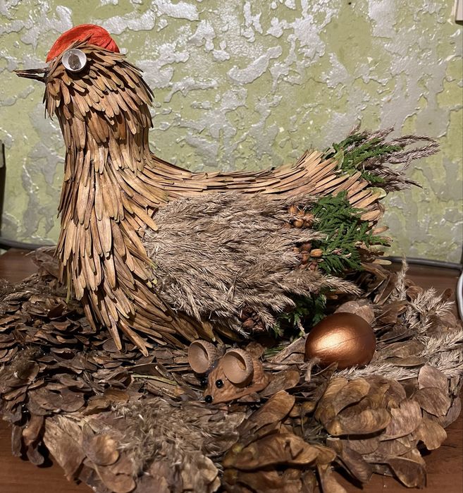 Поробка в садок з природніх матеріалів