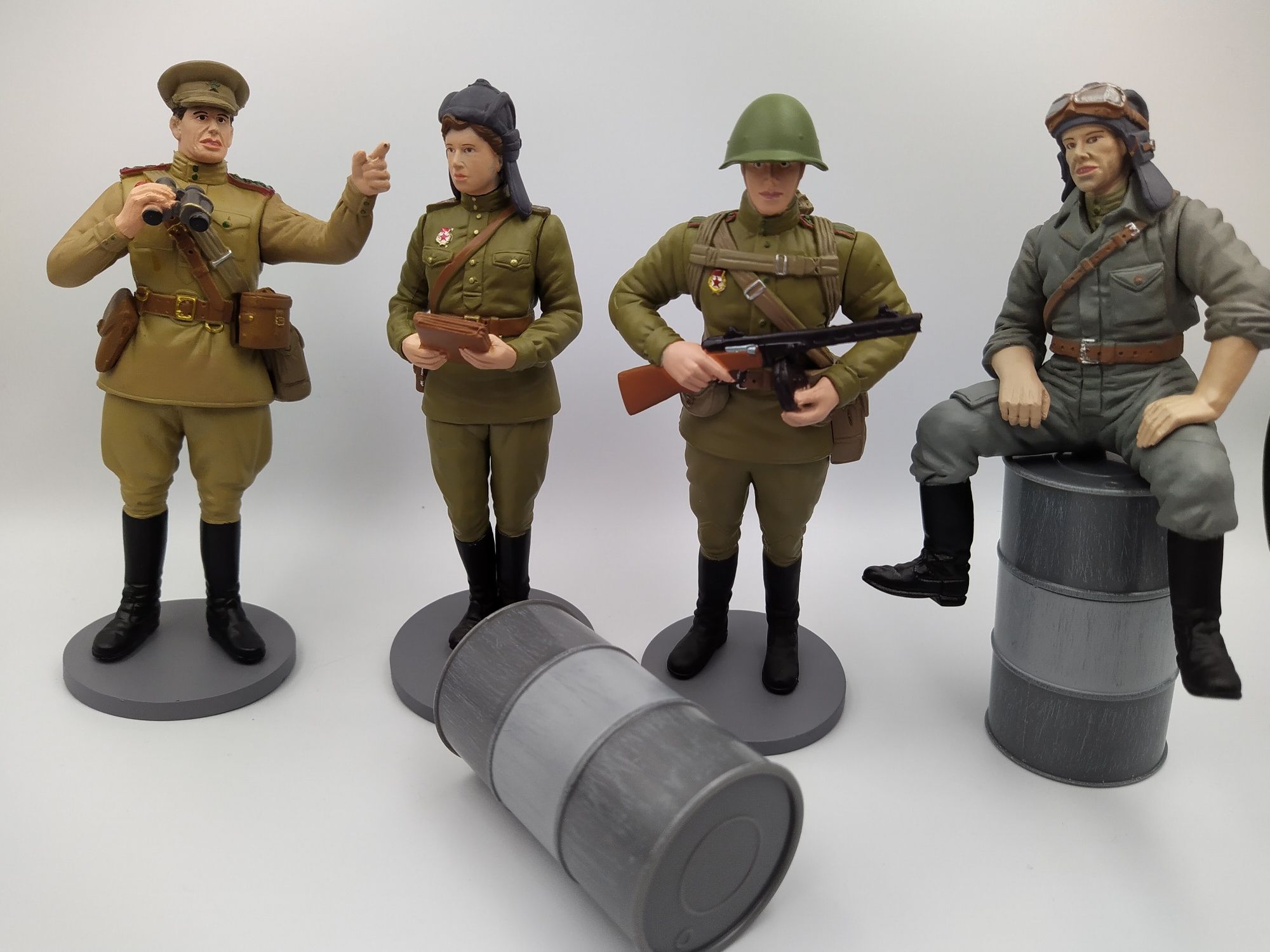 Figurka figurki żołnierz wojsko Eaglemoss t34 zestaw Skala 1:16