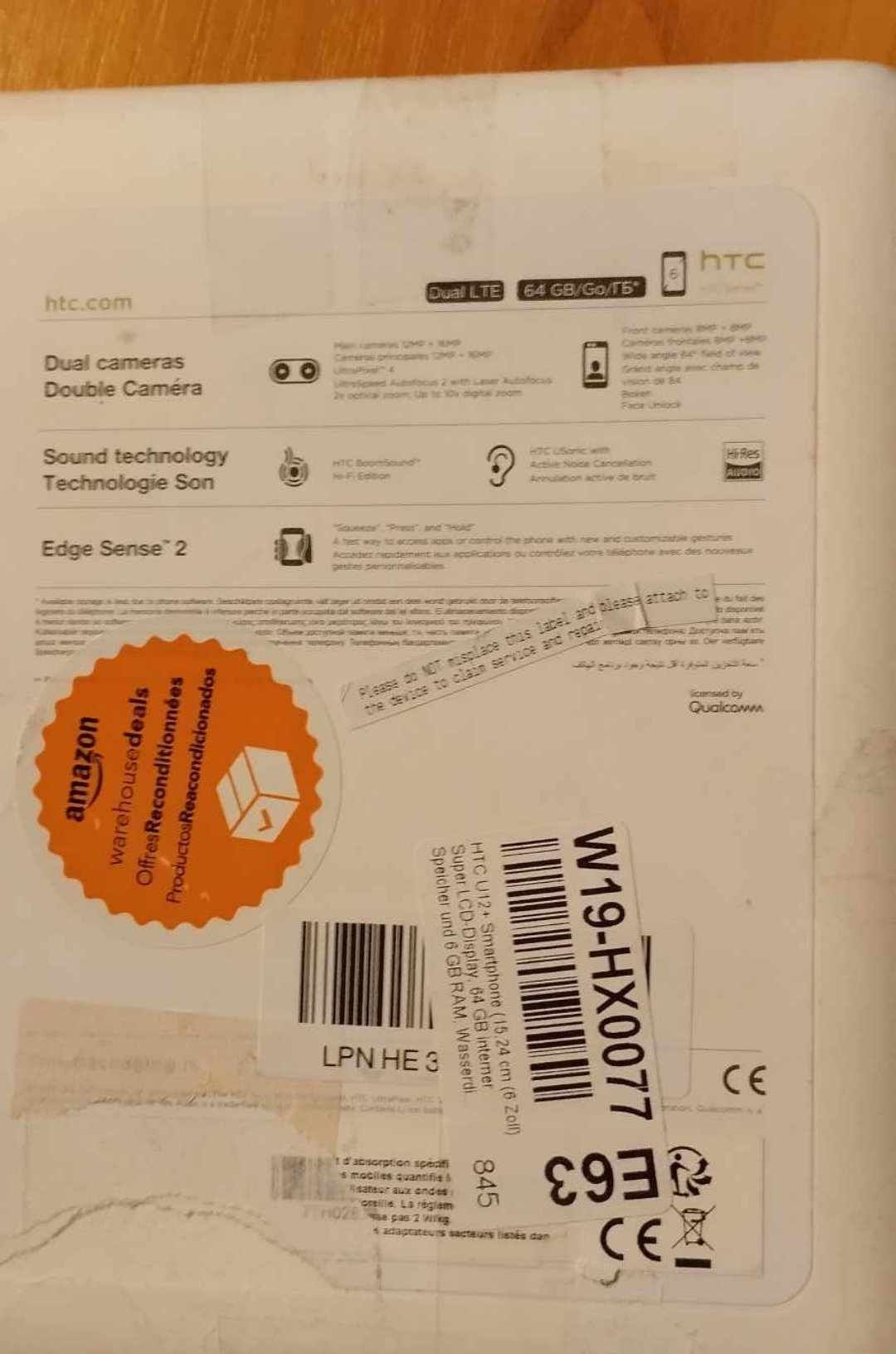 Sprzedam telefon HTC U12+