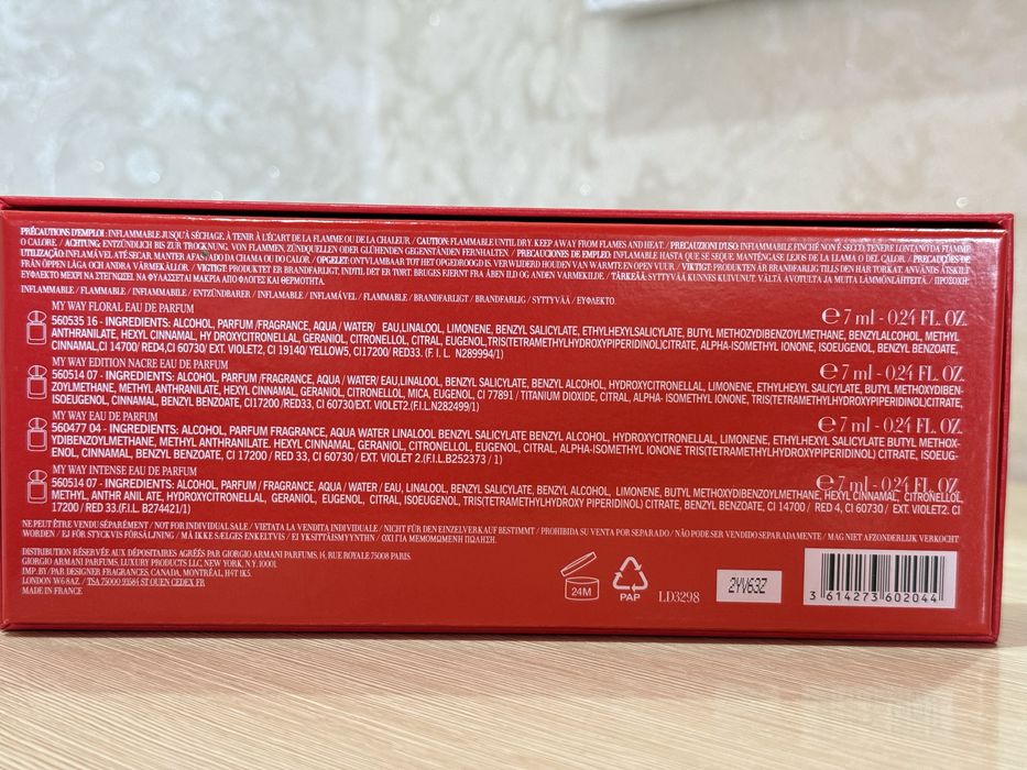 Парфумований набір Giorgio Armani My Way ОРИГІНАЛ