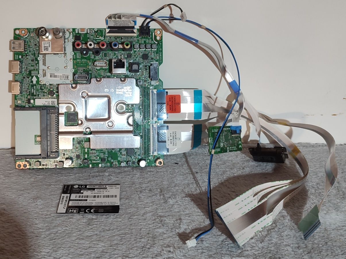 Placas para TV LG 43UM7100PLB