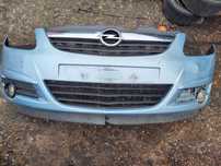 Zderzak przód + halogeny +grill Opel Corsa D Z21C
