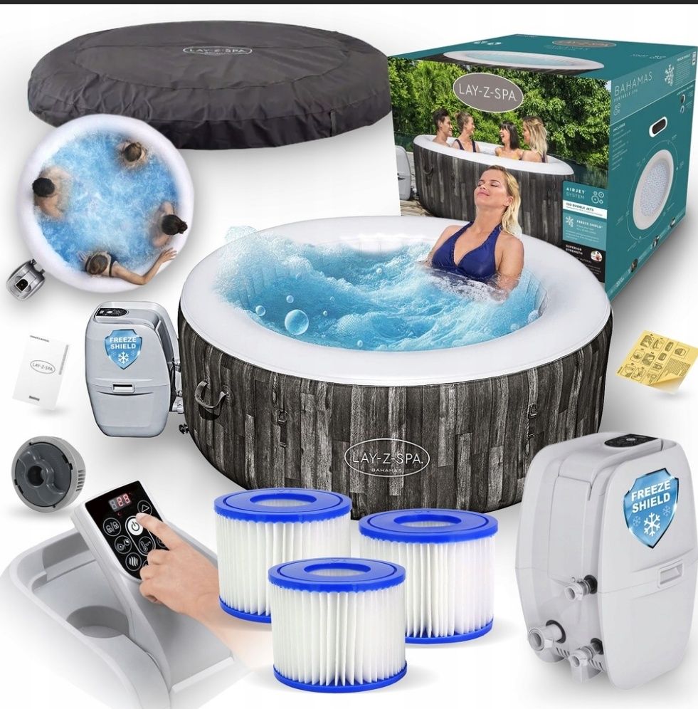 Basen jacuzzi lay z spa bahamas