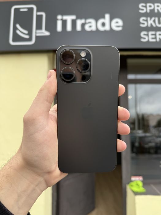 Telefon iPhone 15 PRO MAX 256GB Czarny Apple Gwarancja iTrade