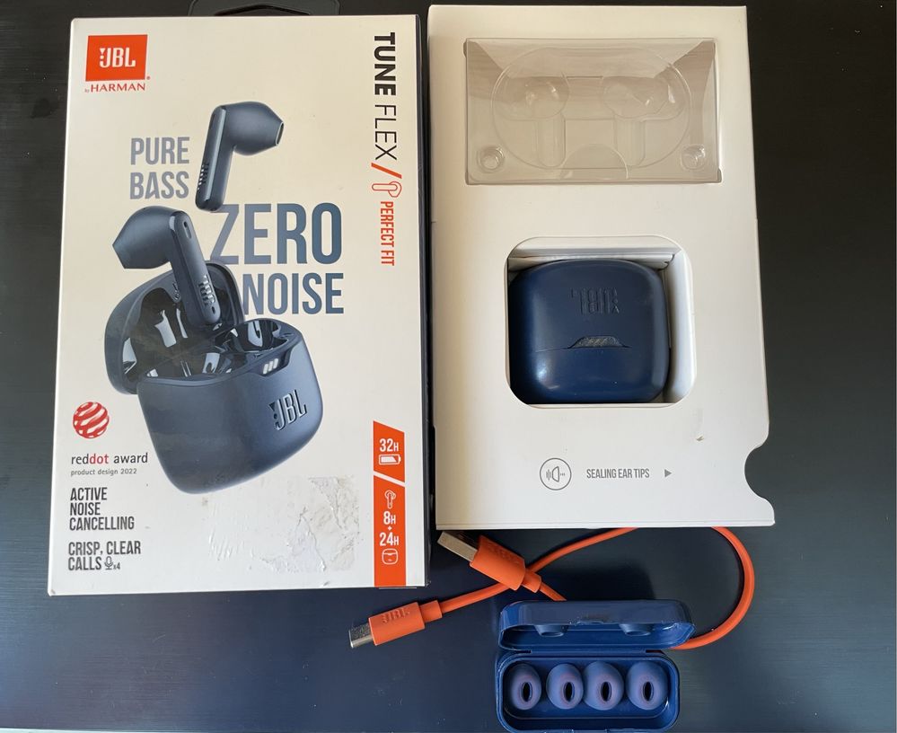 JBL Tune Flex (Blue) – Bluetooth TWS наушники