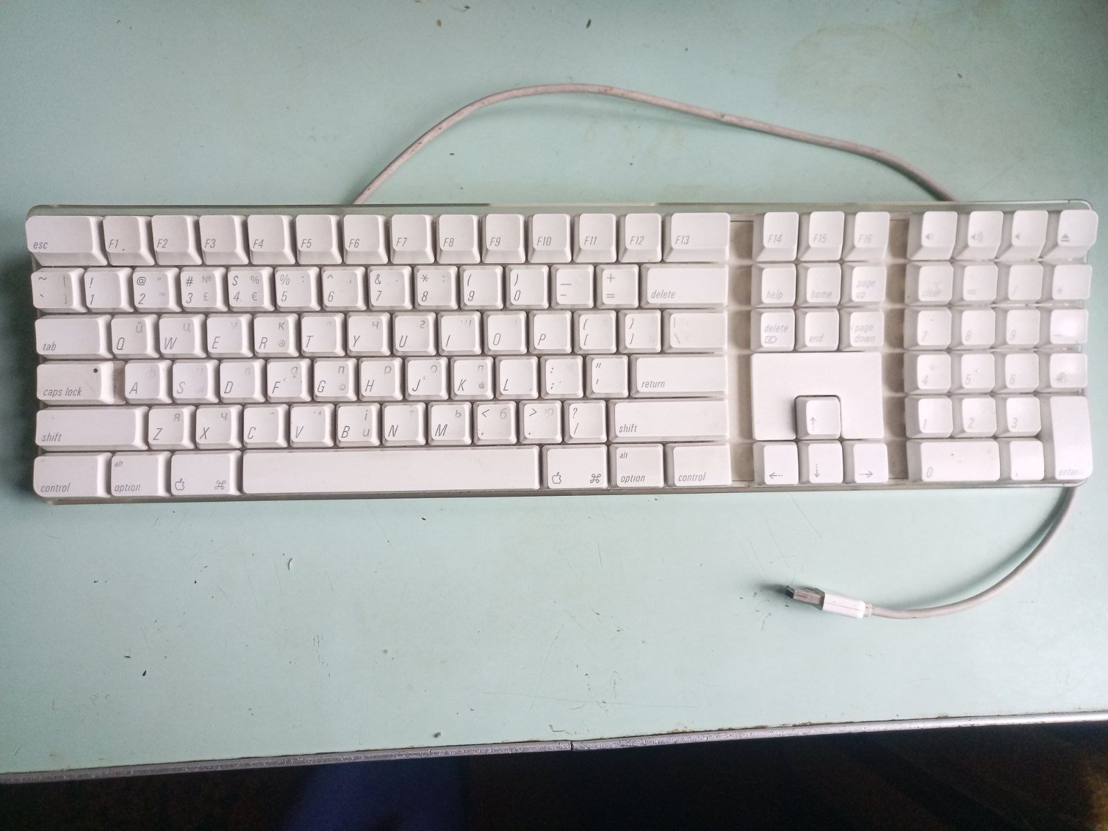 Оригинальная Apple клавиатура A1048 Keyboard USB