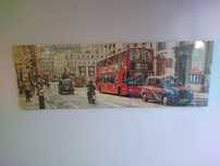 Puzzle ułożone panorama Londynu