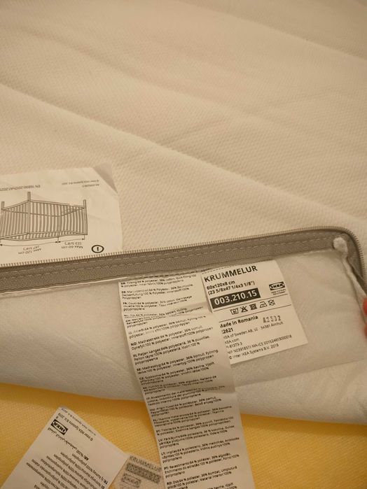 Kit Berço + Acessórios IKEA – (menos de 6 meses de uso!) – 120€