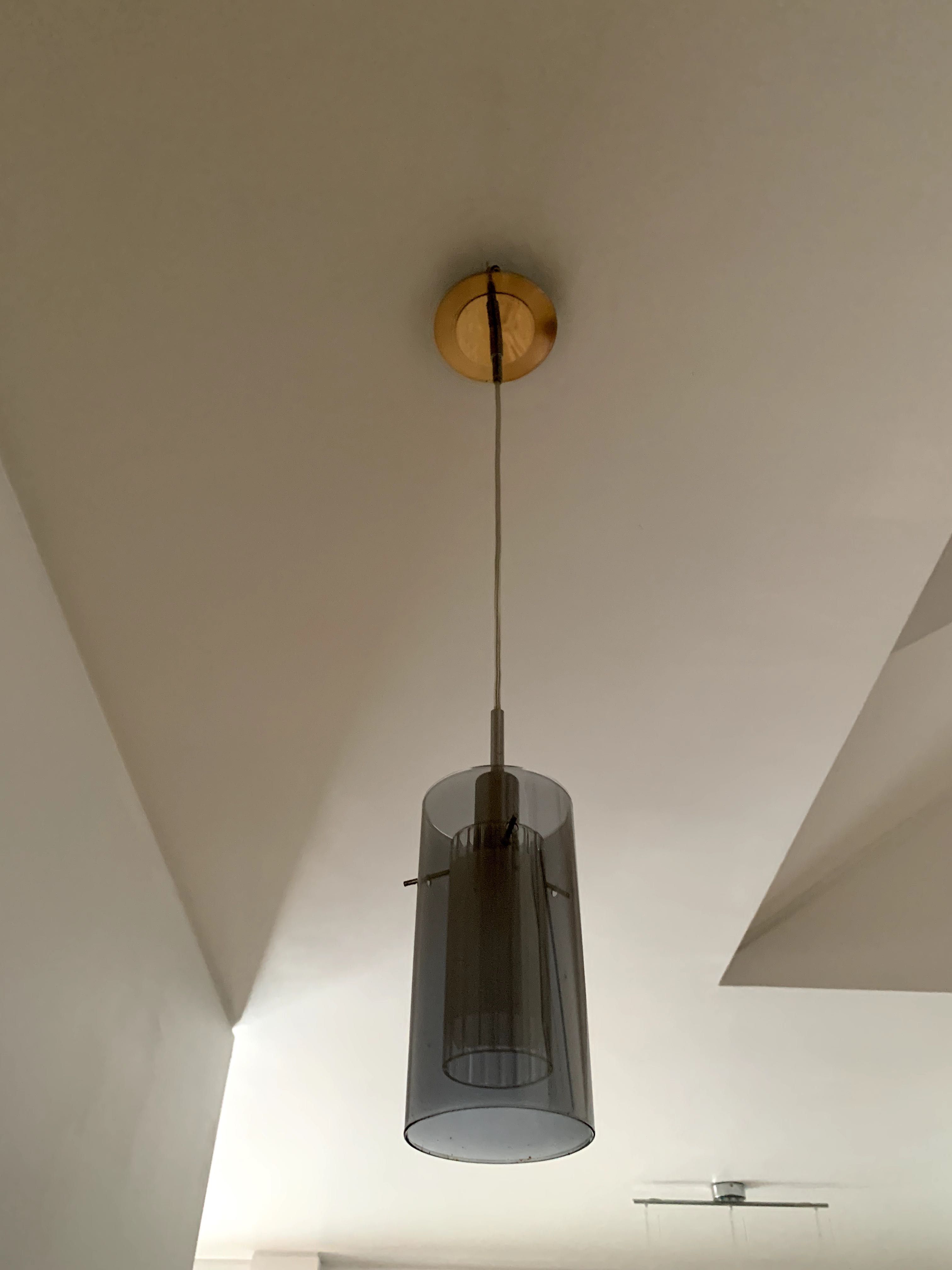 Candeeiro Interior Cinzento de Teto para Sala
