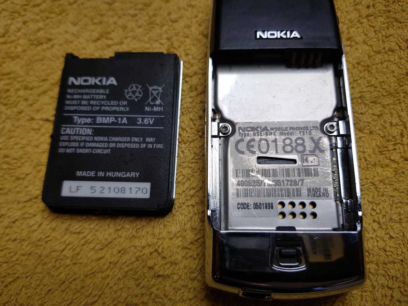 Nokia 8810 (NSE-6NX-) Made In Finland
