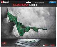Trust GXT 747-P - Niestandardowa skórka do PS4, kolor czarny i szary
