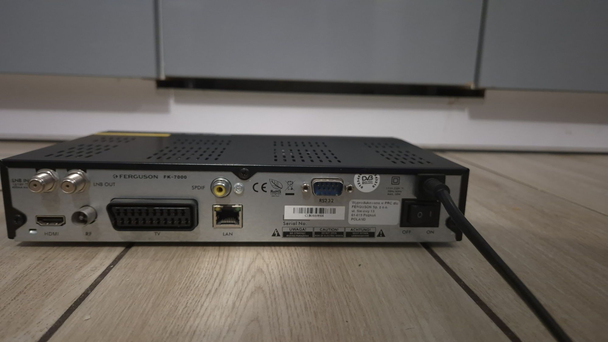 FERGUSON FK - 7000 Odtwarzacz HDMI usb xvid video
