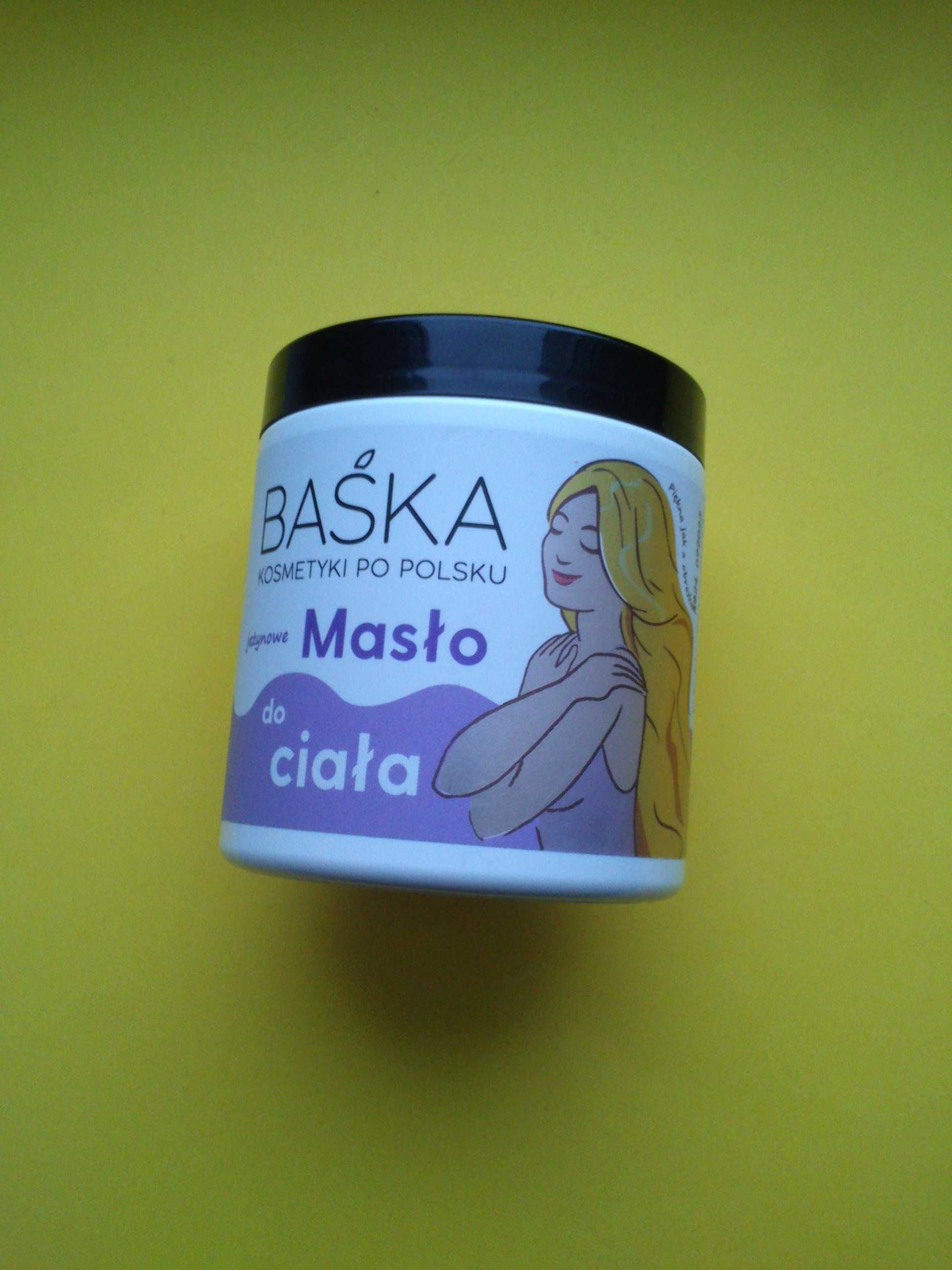 Masło do ciała kofeina karnityna guarana olej lniany masło shea jeżyna