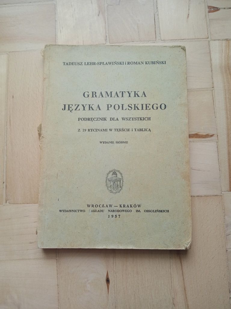 R.Kubiński: Gramatyka języka polskiego