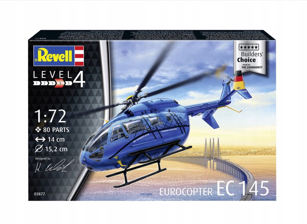 Model do sklejania Revell 03877 helikopter Eurocopter EC145