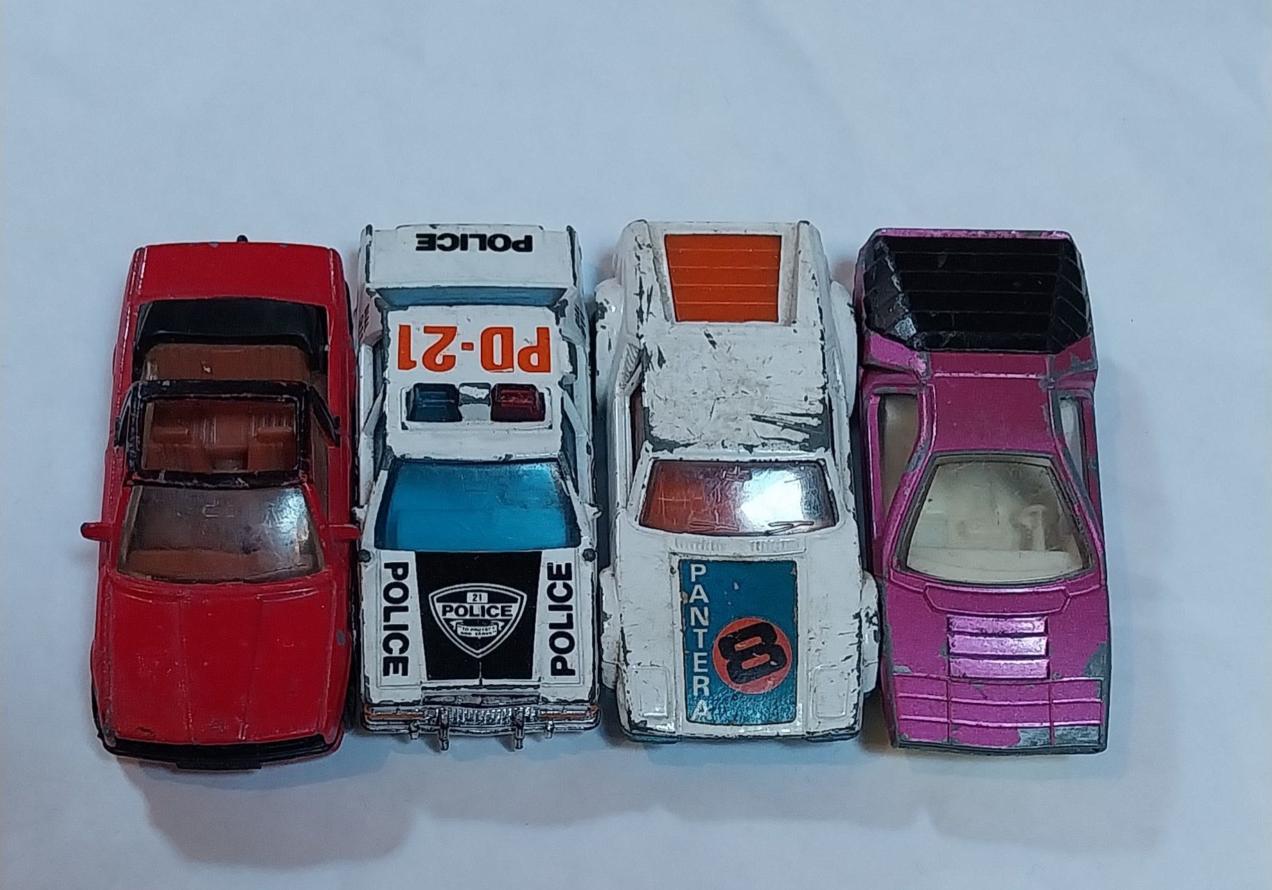 Lote de 4 miniaturas Matchbox