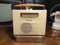 Radio lampowe SZAROTKA unikat sprawne design vintage