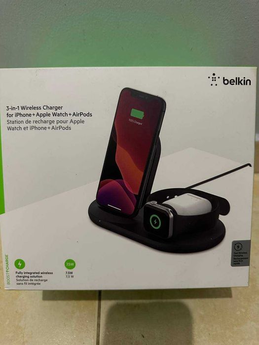 Belkin Boost 3-in-1 Wireless Charger