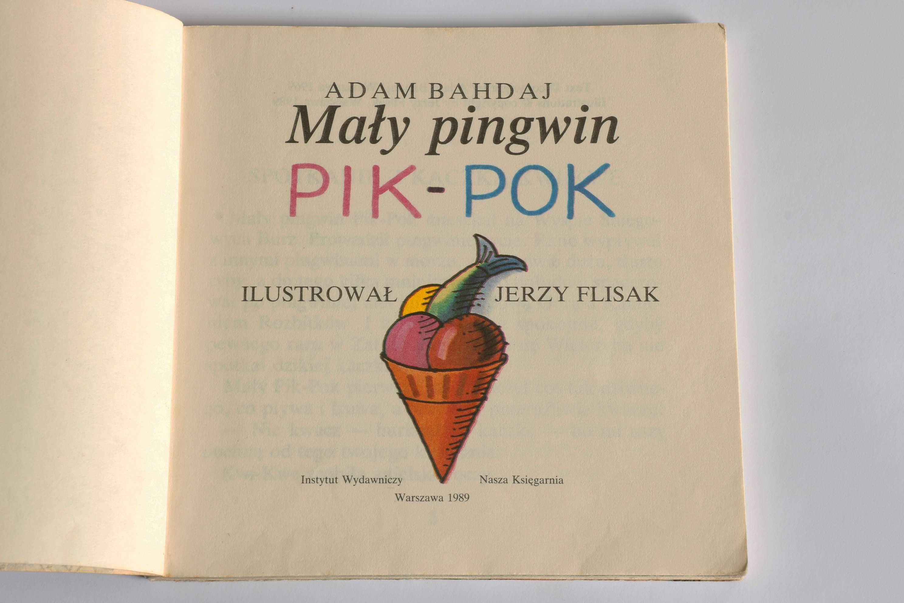 Adam Bahdaj - Mały pingwin Pik-Pok