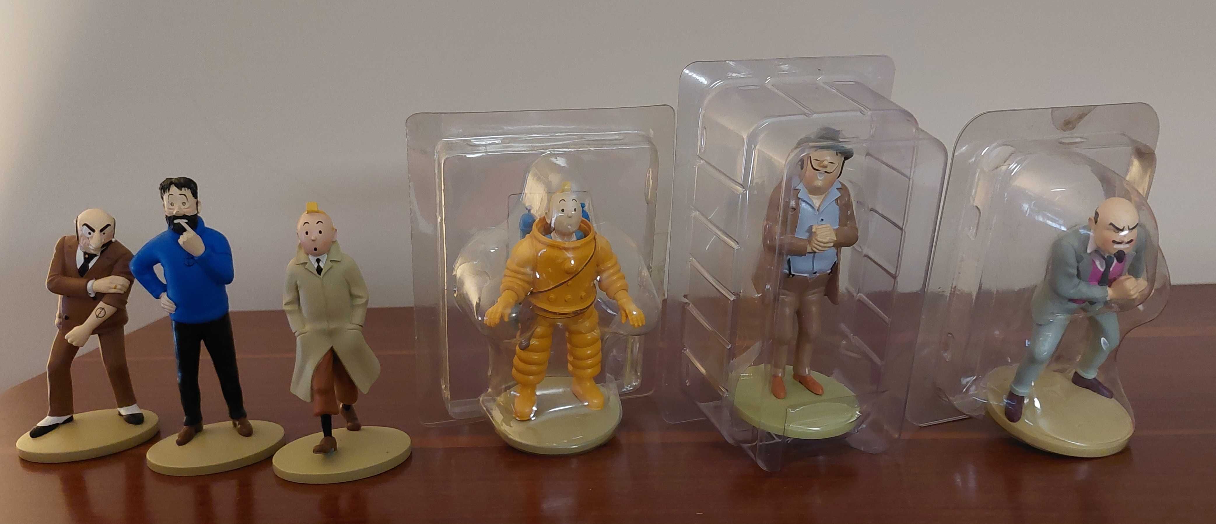 Figuras em resina Tintin