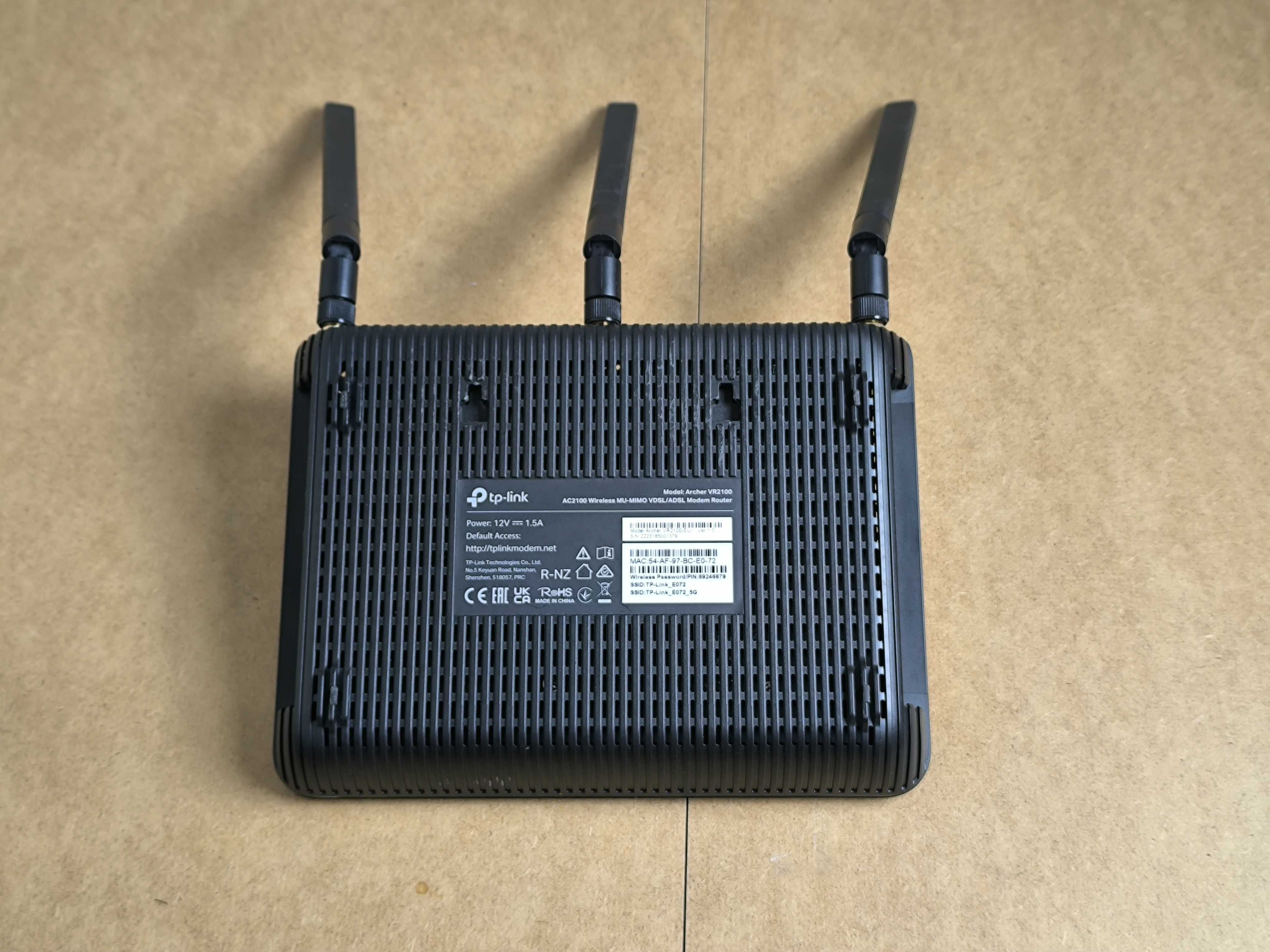 TP-Link Archer VR2100 – router z obsługą Super VDSL i OneMesh