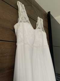 Suknia ślubna biała roz. 44