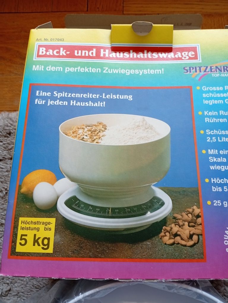 nowa waga kuchenna z misą