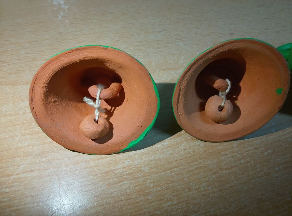 Dzwonek dzwonki ceramiczny 4 sztuki