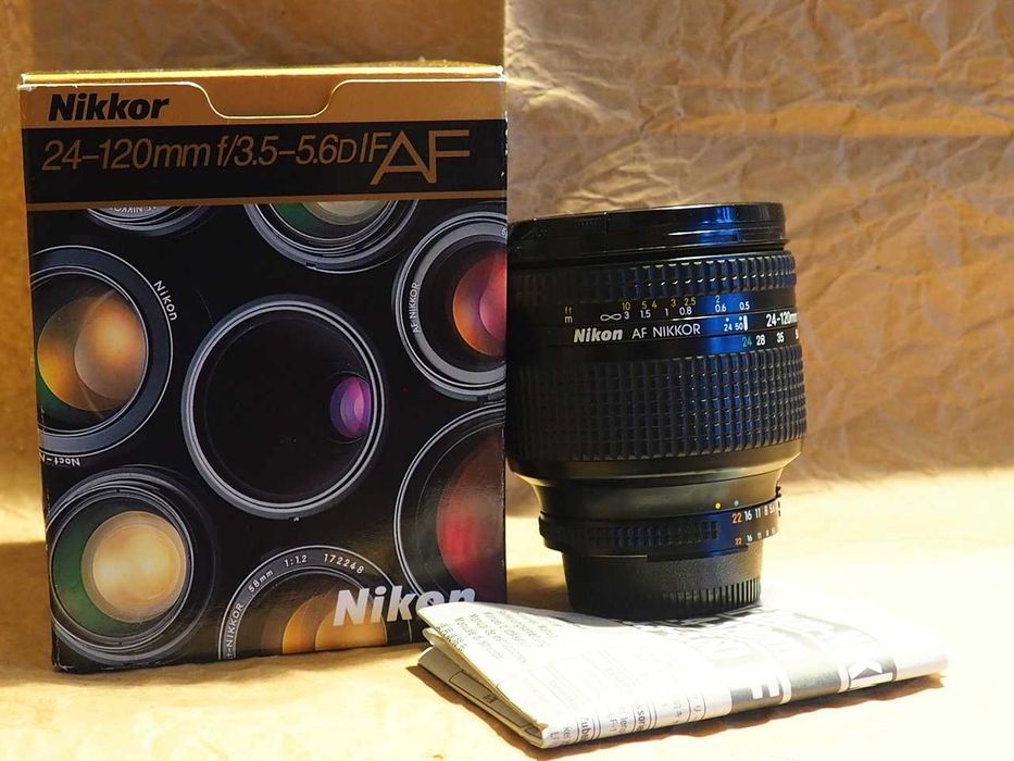 Obiektyw Nikon AF Nikkor 24-120mm f3.5-5.6D IF.