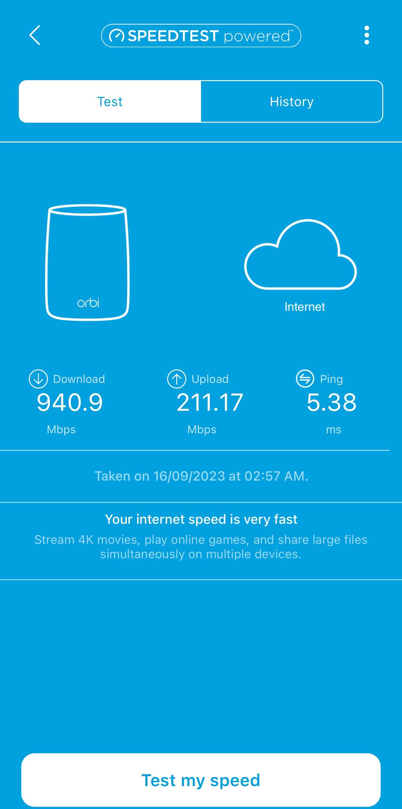 Netgear Orbi 850 Wifi 6 Mesh Router